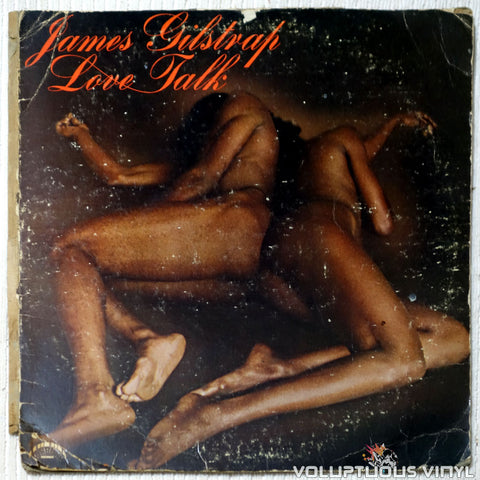 James Gilstrap ‎– Love Talk - Vinyl Record - Front Cover