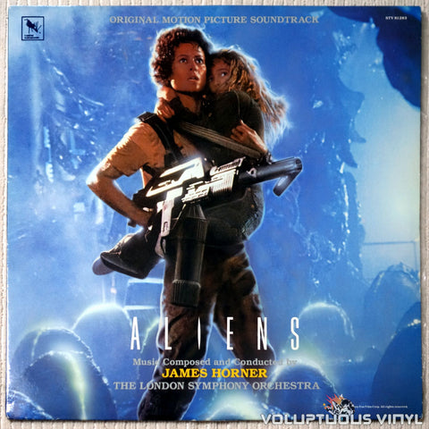 James Horner ‎– Aliens - Vinyl Record - Front Cover