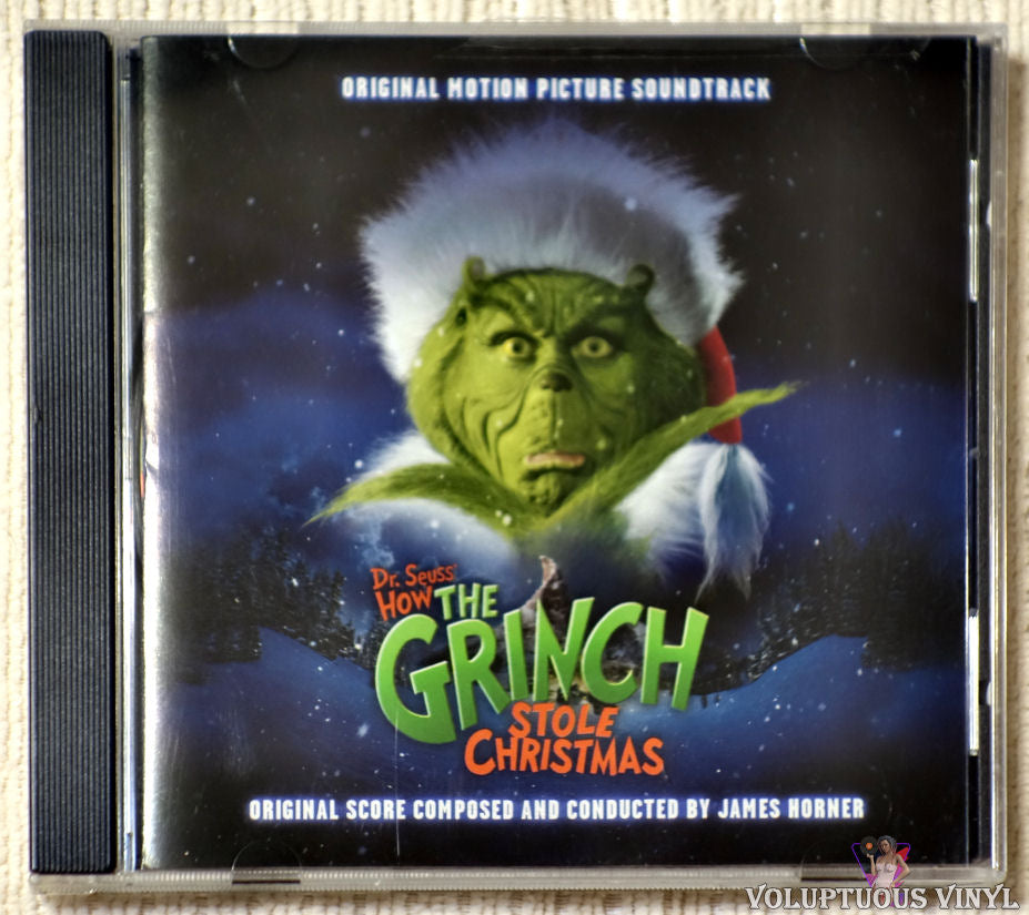 James Horner ‎– Dr. Seuss' How The Grinch Stole Christmas CD front cover