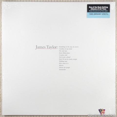 James Taylor ‎– Greatest Hits vinyl record front cover