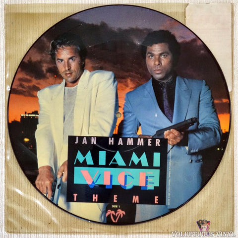 Jan Hammer / Glenn Frey ‎– Miami Vice Theme / You Belong To The City vinyl record Side 1
