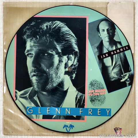 Jan Hammer / Glenn Frey ‎– Miami Vice Theme / You Belong To The City vinyl record Side 2