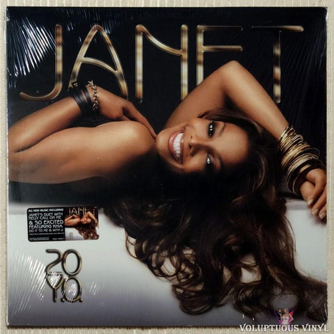 Janet Jackson – 20 Y.O. vinyl record front cover