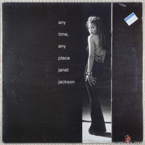 Janet Jackson – Any Time, Any Place vinyl record front cover