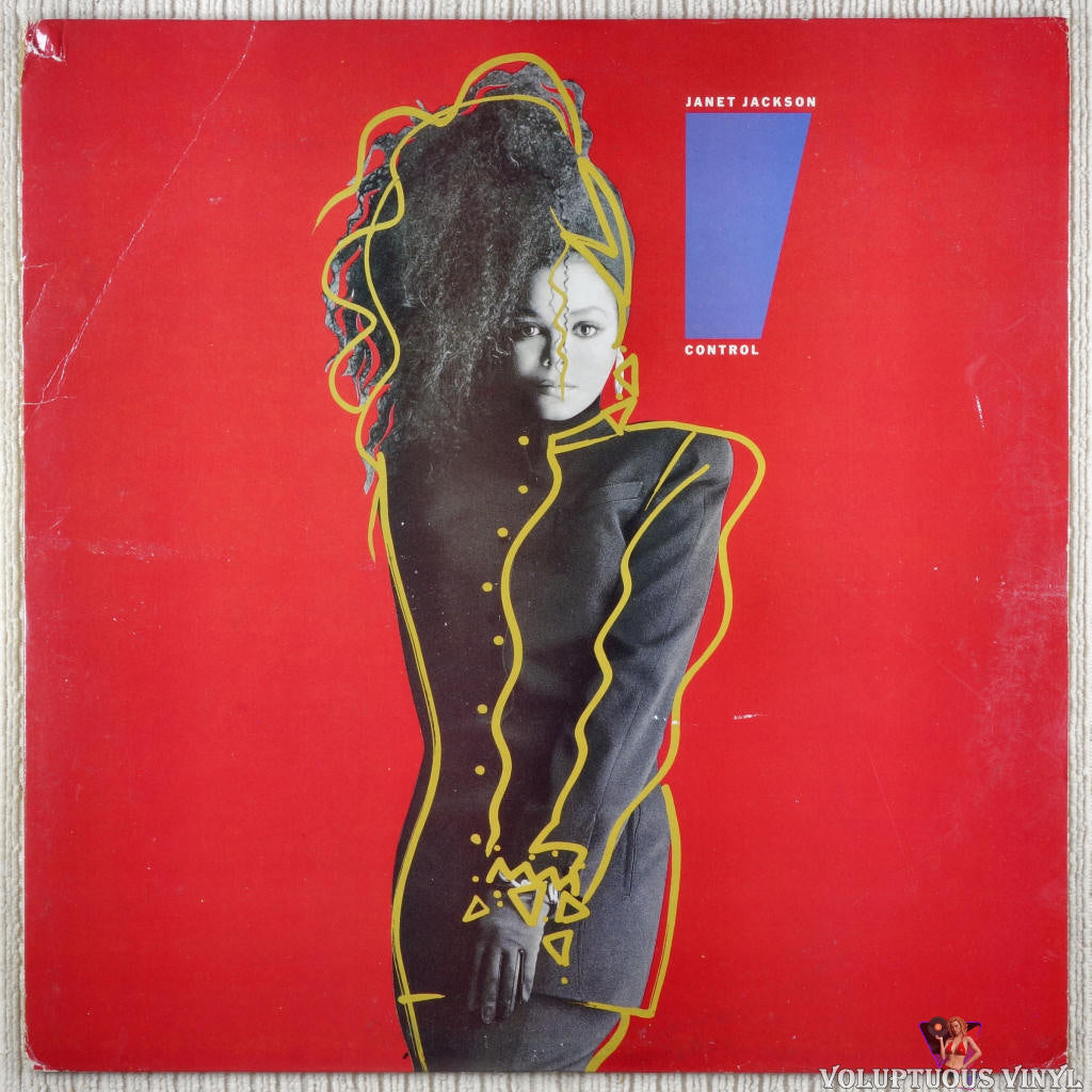 Janet Jackson ‎– Control (1986) Vinyl, LP, Album – Voluptuous 
