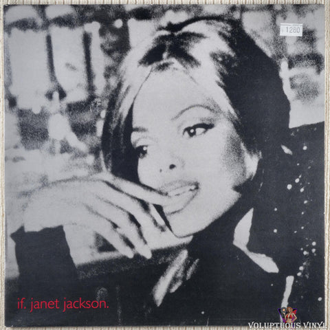 Janet Jackson – If vinyl record front cover
