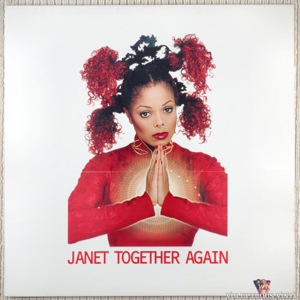 Janet Jackson – Together Again vinyl record front cover