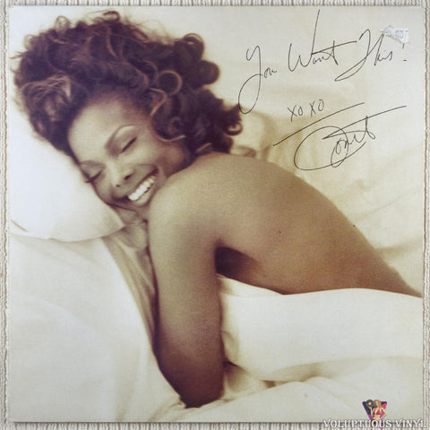 Janet Jackson – You Want This vinyl record front cover