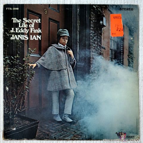 Janis Ian ‎– The Secret Life Of J. Eddy Fink vinyl record front cover