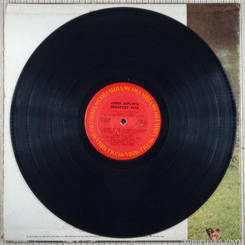 Janis Joplin – Janis Joplin's Greatest Hits vinyl record
