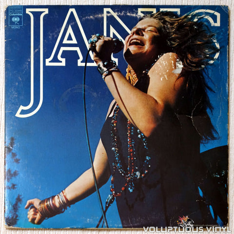 Janis Joplin ‎– Janis vinyl record front cover