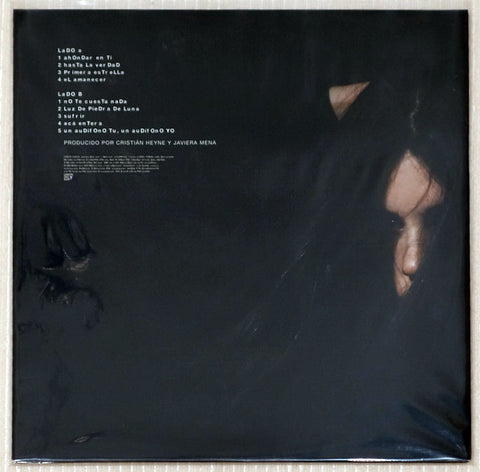 Javiera Mena ‎– Mena vinyl record back cover