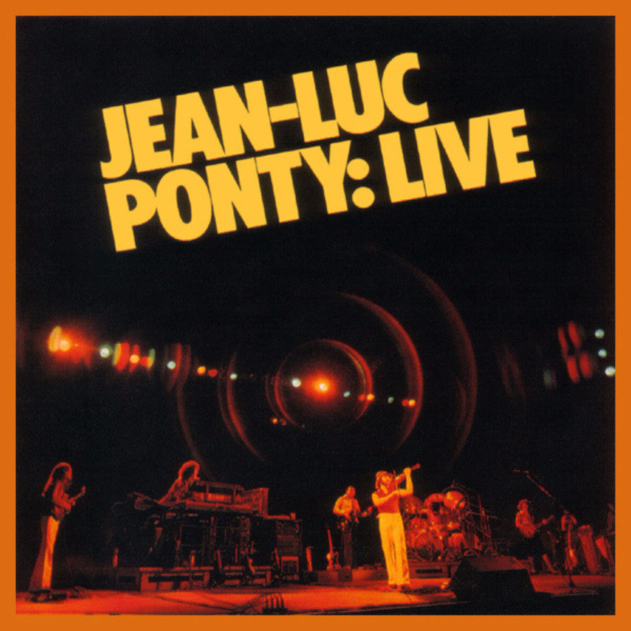 Jean-Luc Ponty ‎– Live - Vinyl Record - Front Cover