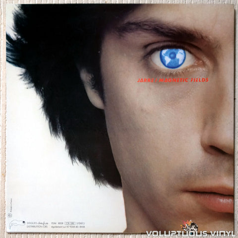 Jean-Michel Jarre ‎– Les Chants Magnétiques = Magnetic Fields - Vinyl Record - Back Cover