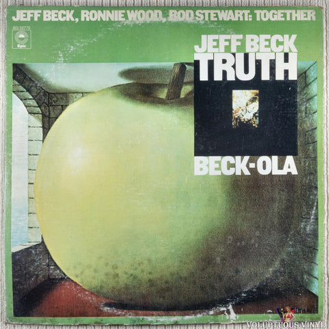 Jeff Beck – Truth/Beck-ola vinyl record front cover