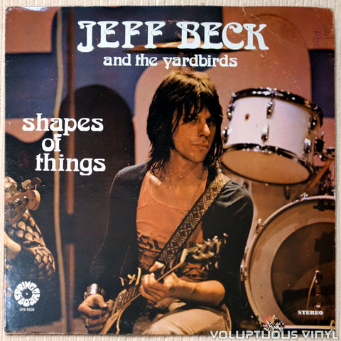 Jeff Beck And The Yardbirds ‎– Shapes Of Things vinyl record front cover
