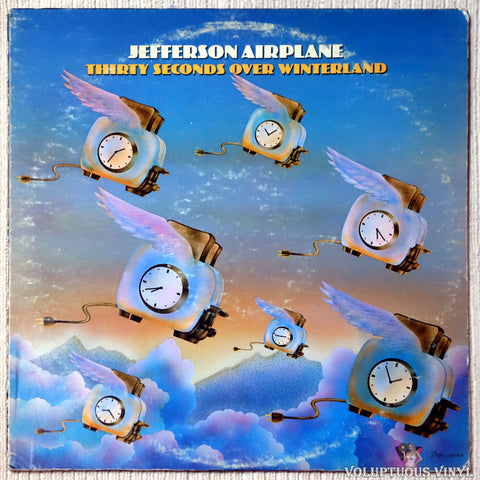 Jefferson Airplane ‎– Thirty Seconds Over Winterland vinyl record front cover