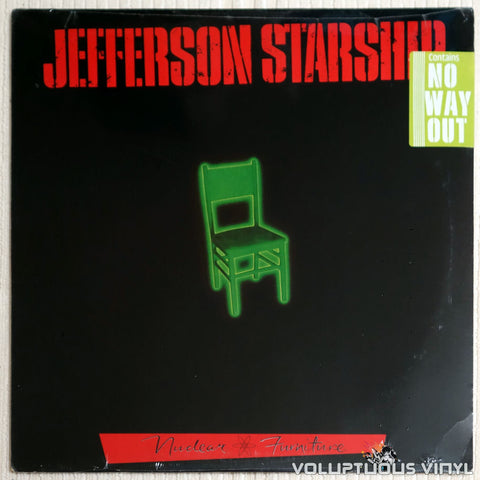 Jefferson Starship ‎– Nuclear Furniture - Vinyl Record - Front Cover
