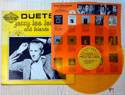 Jerry Lee Lewis And Friends ‎– Duets vinyl record
