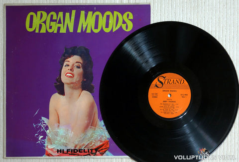 Jerry Thomas ‎– Organ Moods - Vinyl Record - Sexy Cheesecake Front Cover