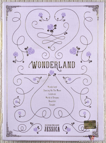 Jessica – Wonderland CD back cover