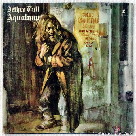 Jethro Tull ‎– Aqualung vinyl record front cover