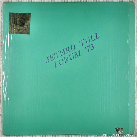 Jethro Tull ‎– Forum '73 vinyl record front cover