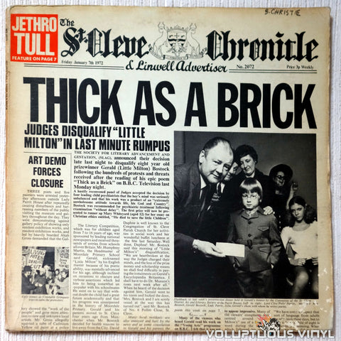 Jethro Tull – Thick As A Brick (1972) Stereo