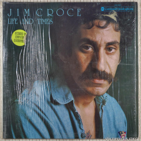 Jim Croce ‎– Life And Times vinyl record front cover