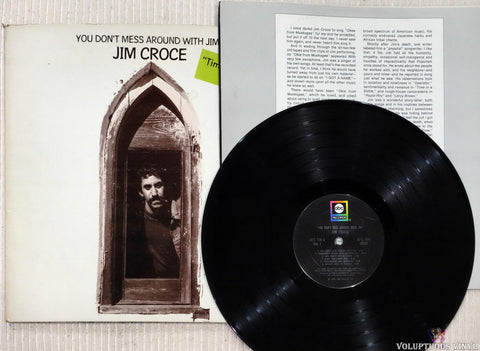 Jim Croce ‎– You Don't Mess Around With Jim vinyl record