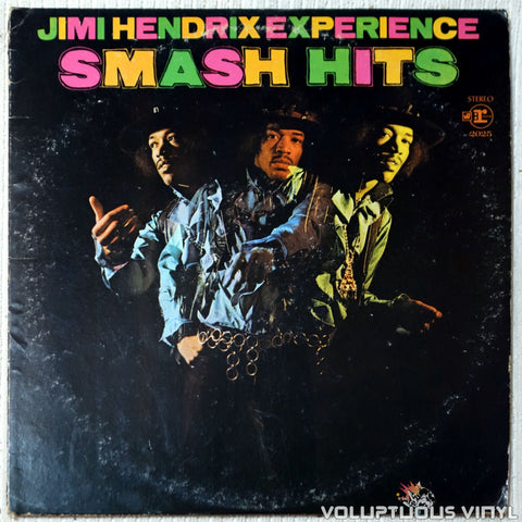 The Jimi Hendrix Experience ‎– Smash Hits vinyl record front cover