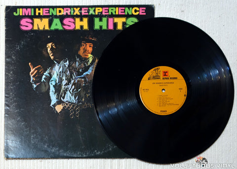 The Jimi Hendrix Experience ‎– Smash Hits vinyl record