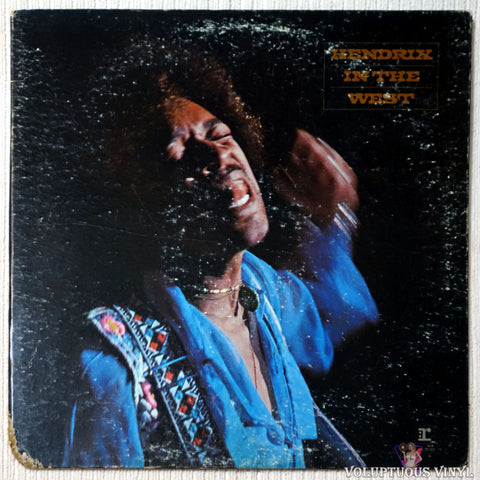 Jimi Hendrix ‎– Hendrix In The West vinyl record front cover