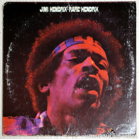 Jimi Hendrix ‎– Rare Hendrix - Vinyl Record - Front Cover