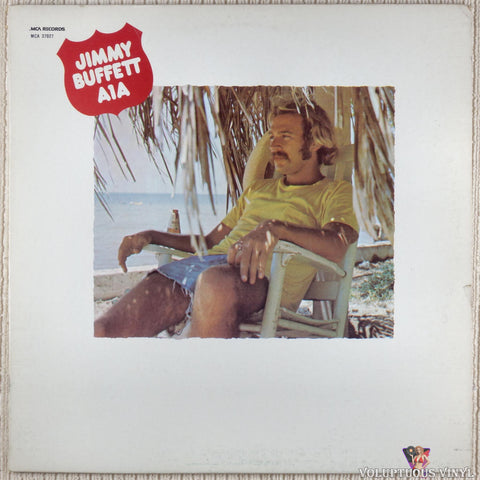 Jimmy Buffett ‎– A1A vinyl record front cover