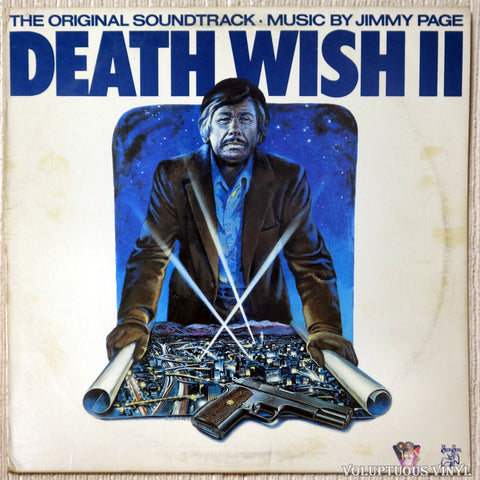 Jimmy Page ‎– Death Wish II vinyl record front cover