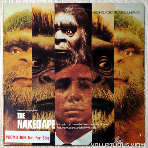 Jimmy Webb The Naked Ape soundtrack vinyl record front cover