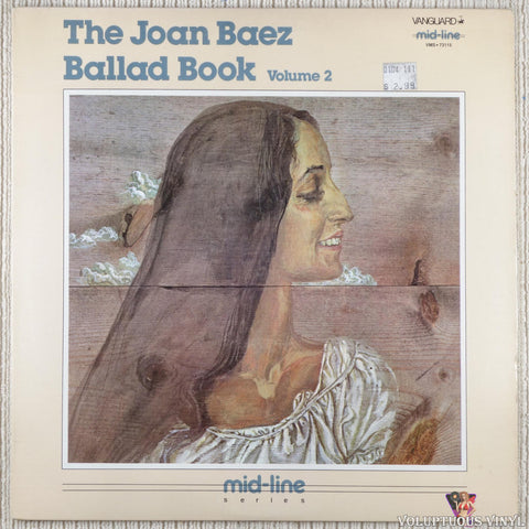 Joan Baez – The Joan Baez Ballad Book Vol.2 vinyl record front cover