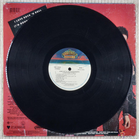 Joan Jett & The Blackhearts – I Love Rock 'N Roll vinyl record