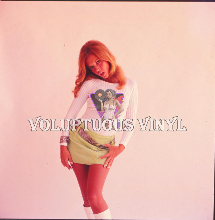 Jocelyn Lane Green Mini Skirt 1960's Color Transparency
