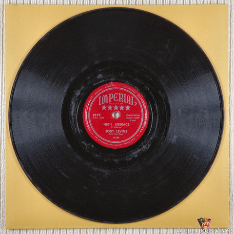 Jody Levins And His Boys – Hey! Liberace / Tall Lean Gal From New Orleans (1953) 10" Shellac