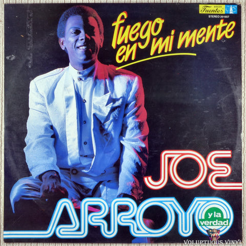Joe Arroyo Y La Verdad ‎– Fuego En Mi Mente vinyl record front cover