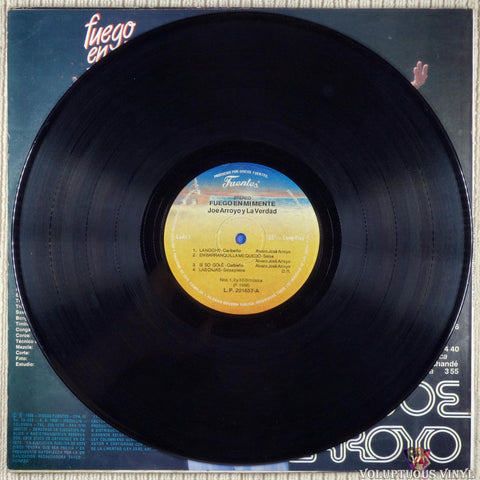 Joe Arroyo Y La Verdad ‎– Fuego En Mi Mente vinyl record