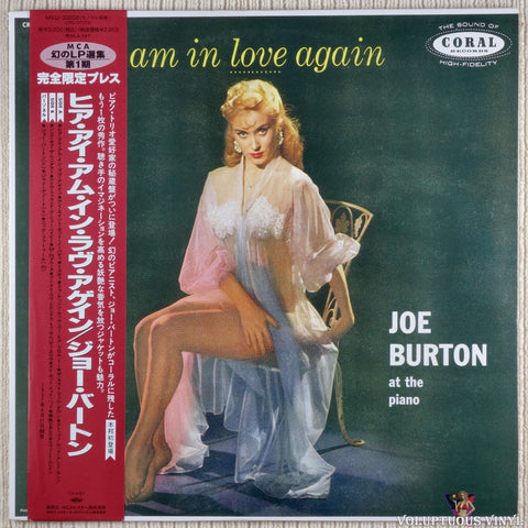 Joe Burton ‎– Here I Am In Love Again/Joe Burton At The Piano vinyl record front cover