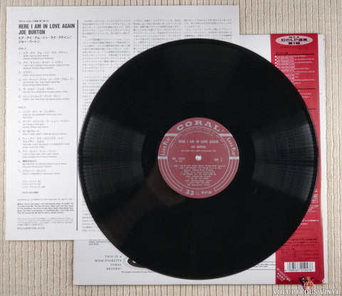 Joe Burton ‎– Here I Am In Love Again/Joe Burton At The Piano vinyl record