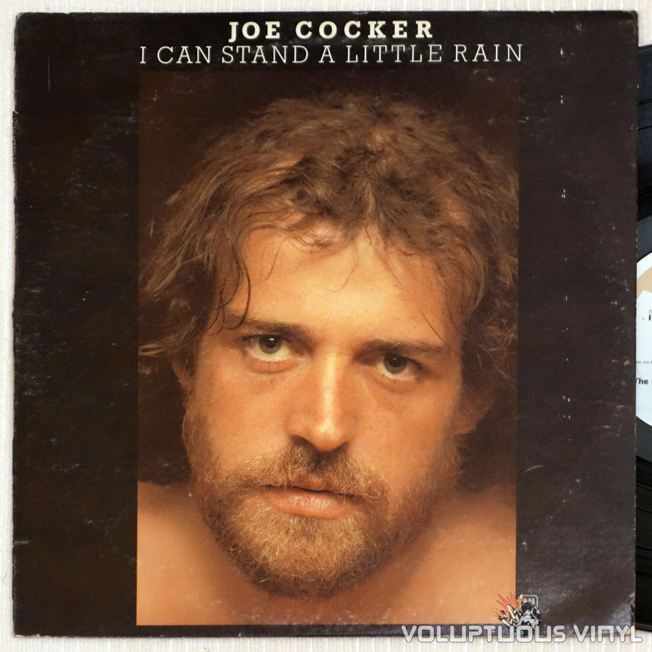 Joe Cocker - I Can Stand A Little Rain vinyl record front cover