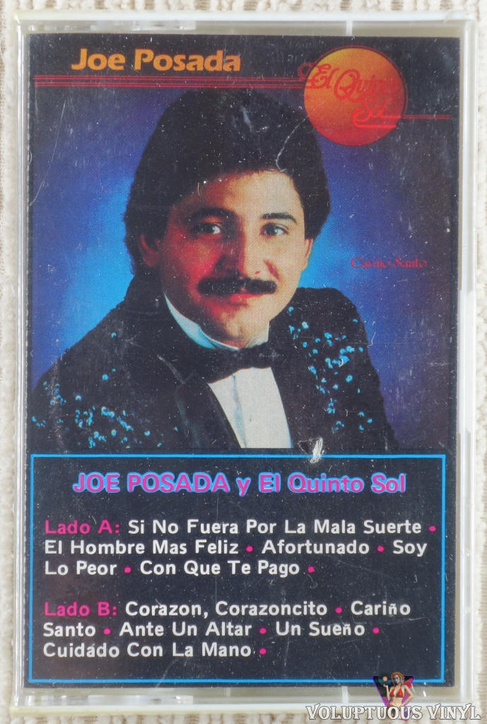 Joe Posada y El Quinto Sol – Cariño Santo cassette tape front cover