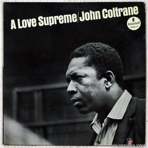 John Coltrane ‎– A Love Supreme vinyl record front cover