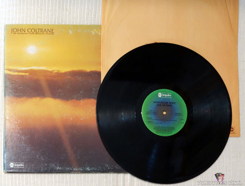 John Coltrane ‎– Interstellar Space vinyl record