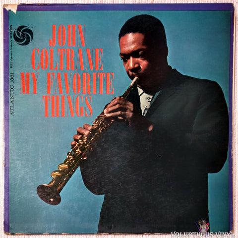 John Coltrane ‎– My Favorite Things vinyl record front cover